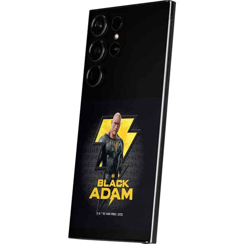 DC Comics Black Adam Movie Art Character and logo Galaxy S25 Ultra Skin